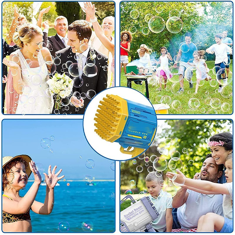 Outdoor bubble machine for parties
