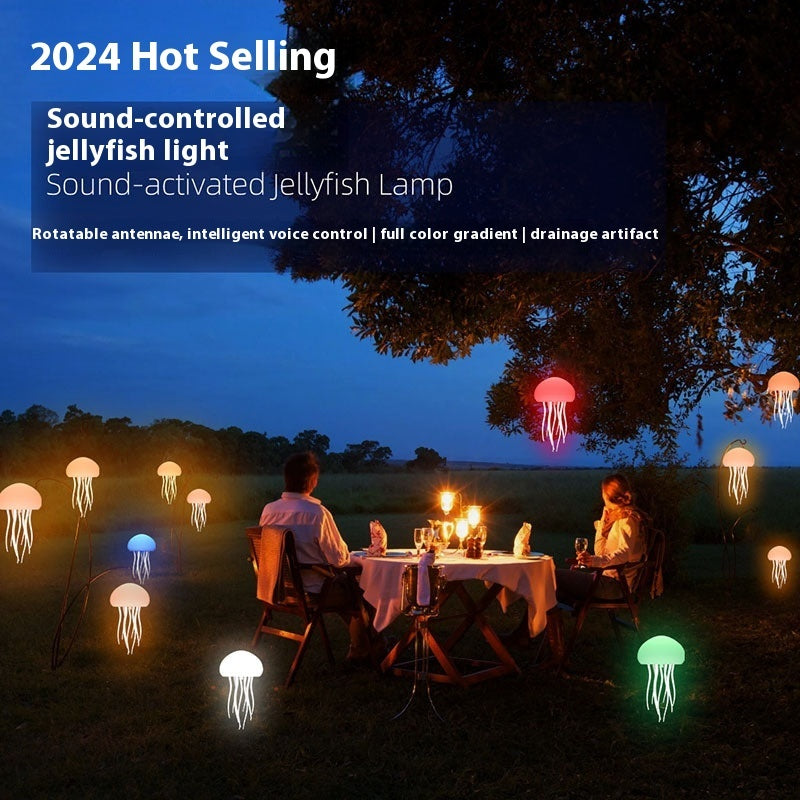 Modern LED Night Light with Ocean Effect