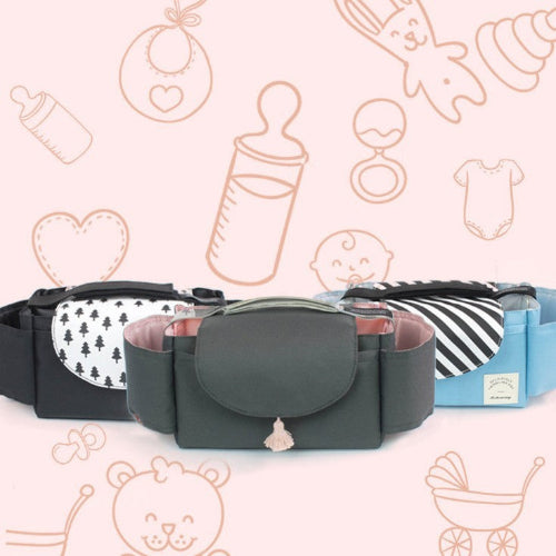 Diaper Bag Attachment for Strollers